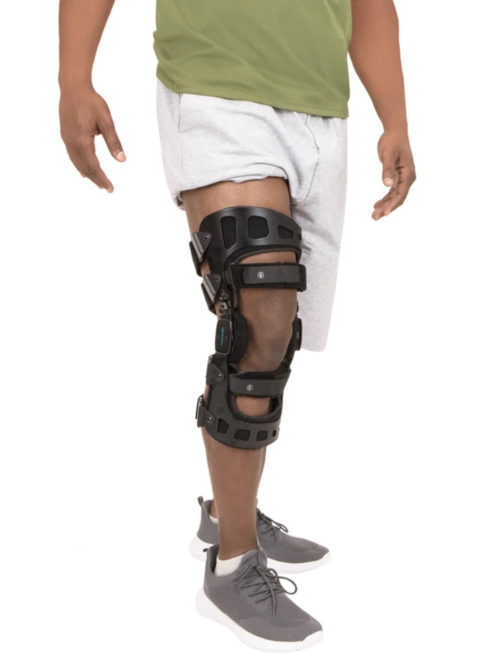 coretech Dual Knee Brace with Adjustable Straps in Size Large